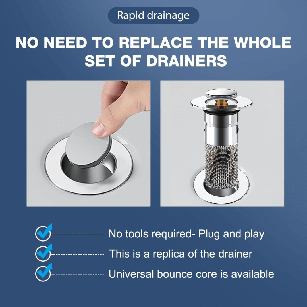 Odor Isolation Drain Filter